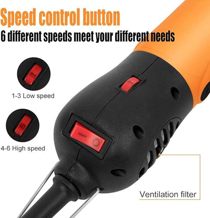 BEETRO 500W, Electric Professional Sheep Shears, Animal Grooming Clippers for Sheep Alpacas Goats and More, 6 Speeds Heavy Duty Farm Livestock Haircut