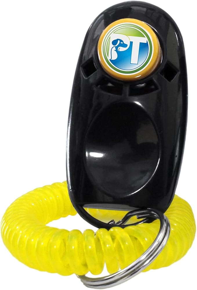 Dogtra 1900S Black - Remote Training Collar - 1 Mile Range, Waterproof, Rechargeable, Static, Vibration - includes PetsTEK Dog Training Clicker