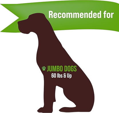 Buck Bone Organics Yak Cheese Chews for Dogs, All Natural Himalayan Yak Chew, Long Lasting Pet Treats, Odor Free, with Limited Ingredients (3 Ex Large Sticks)