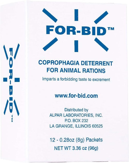 for Dogs and Cats | Stool Eating & Coprophagia Deterrent | Dog & Cat Food Powder Additive to Prevent Dogs from Eating Poop | Safe for Your Pets | Vet Recommended Formula for Anti-Coprophagia