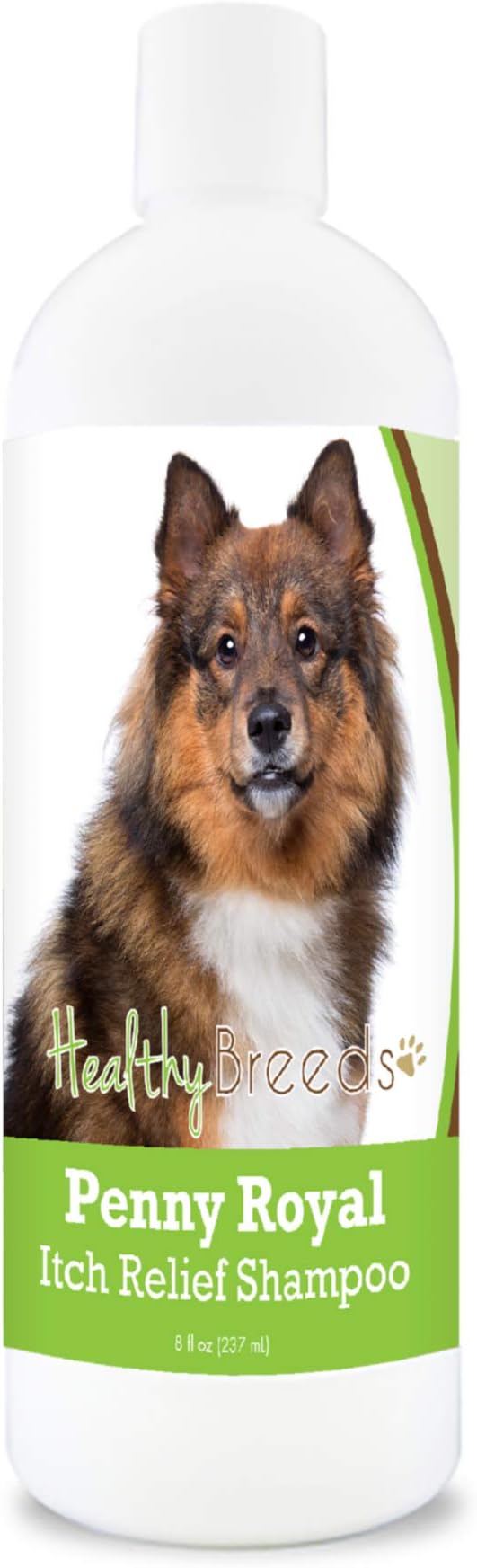 Healthy Breeds Eurasier Penny Royal Itch Relief Shampoo - Stop The Scratching & Relieve The Itch with Essential Oils of Eucalyptus & Cedarwood - Mint Scent - 8 oz