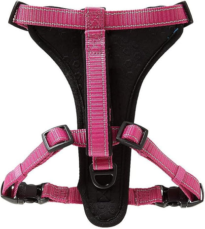 KONG Max Ultra Durable Neoprene Padded Chest Plate Dog Harness offered by The Barker Company (Pink, Medium)
