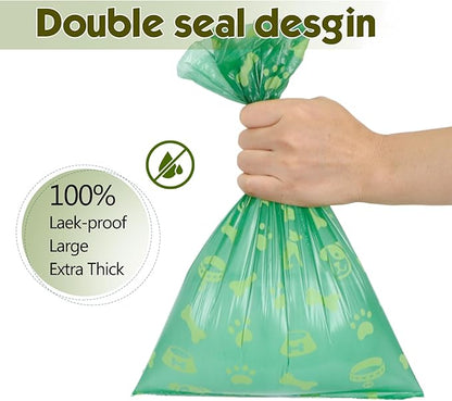 Dog Poop Bags Biodegradable Scented: Leak Proof Dog Waste Bags With 1 Dispenser, Eco-Friendly 34 Rolls Refills 25Bags/Roll Poop Bags for Dog - 850 Counts