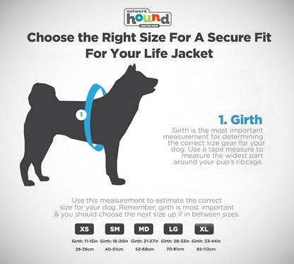 Outward Hound Standley Sport Green Performance Dog Life Jacket, XL