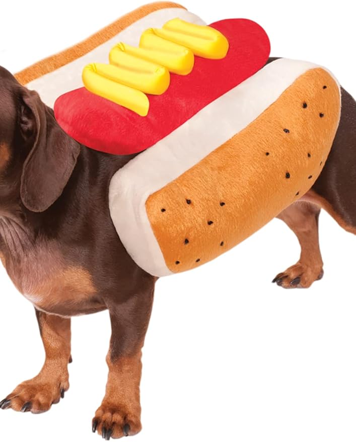 Rubie's Hot Dog Pet Costume, X-Large