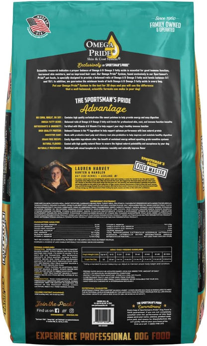 Field Master Grain-Free Salmon & Sweet Potato Recipe Dry Dog Food, 30-lb Bag