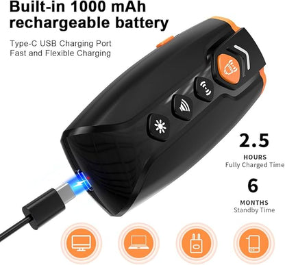 2024 Ultrasonic Dog Bark Control Device - Gently Corrects Unwanted Behavior | Simple, Non-Confrontational Solution | Effective Long-Range Ultrasonic Technology | Alternative to Bark Collars