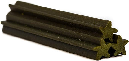 Doctor Spotty Peppermint Dog Dental Chews made with Spirulina and Other Beneficial Ingredients, Natural and Grain-Free, Made in The USA, Bulk Size 31-Count.