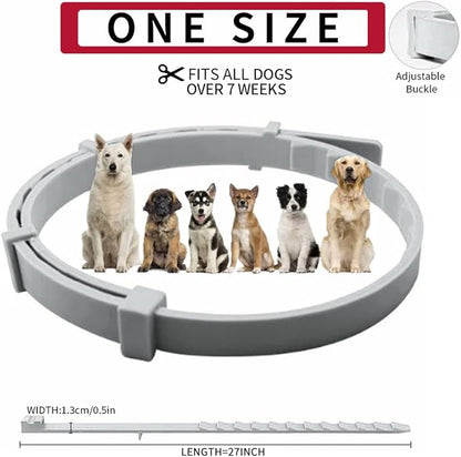 Flea and Tick Collar for Dogs, Flea and Tick Prevention for Dog, 27 Inch, 16 Month Protection, 2 Pack