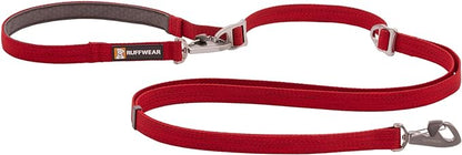 Ruffwear, Switchbak Dog Leash, Convertible & Adjustable Lead for Everyday Use, Red Sumac