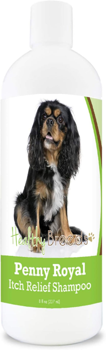 Healthy Breeds Cavalier King Charles Spaniel Penny Royal Itch Relief Shampoo 8 oz