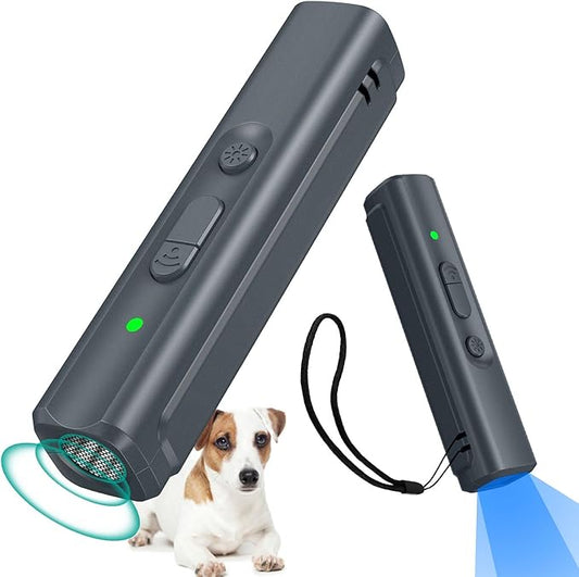 YYLUUT Anti Bark Device for Dogs,Ultrasonic Dog Bark Deterrent Devices,Dog Training & Behavior Aids,Portable Mini 365nm UV Detector for Dog/Cat Urine/Cat Moss