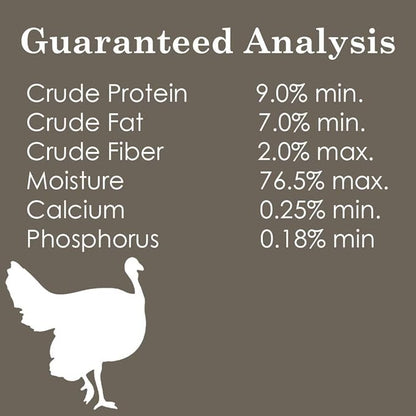 Canine Caviar Wet Dog Food - Turkey Flavored Canned Dog Food 12 Pack (12 oz), Grain and Synthetic Free Gourmet Topper, Wet Dog Food for Small Dogs, Medium Dogs, and Large Dogs