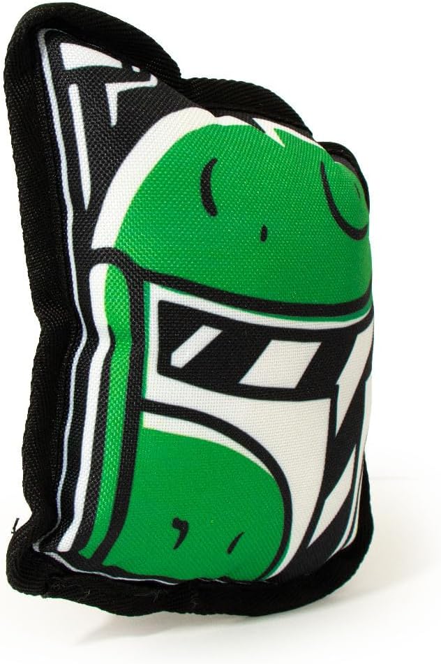 Buckle-Down Dog Toy, Star Wars, Ballistic Squeaker Boba Fett Head 5.0" x 6.0"