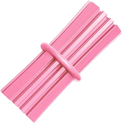 KONG Puppy Teething Stick - Soft Teething Stick for Growing Puppies - Teeth Cleaning Dog Toy - Chew Toy for Puppies with Ridges - Natural Rubber Toy Perfect for Snacks & Treats - for Medium Puppies