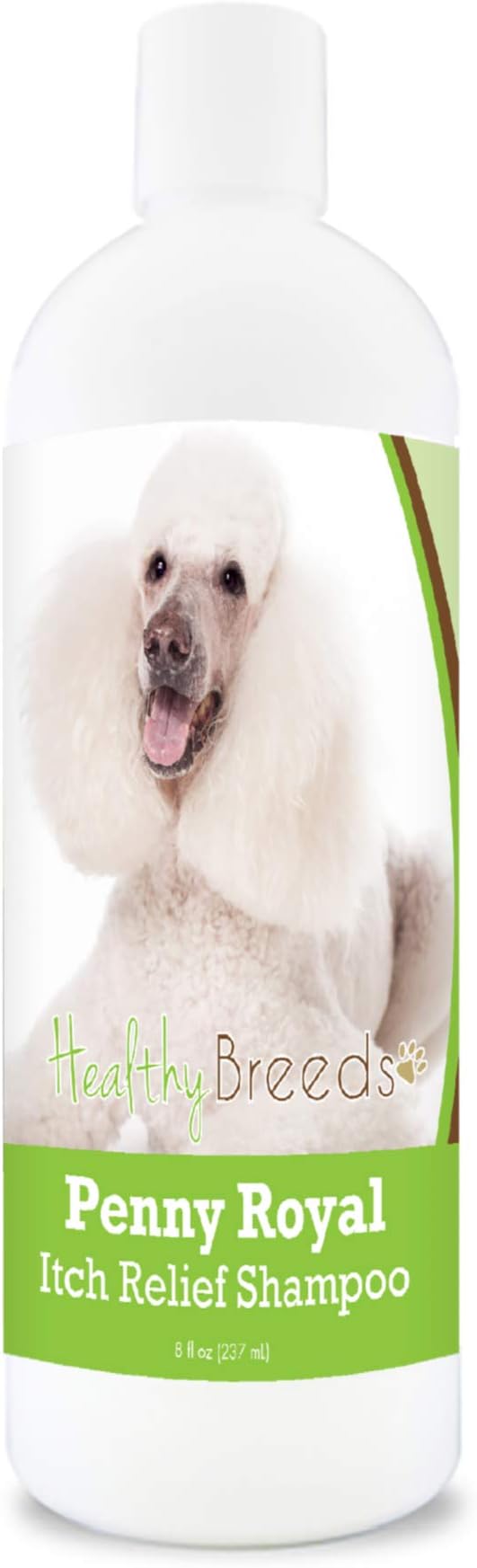 Healthy Breeds Poodle Penny Royal Itch Relief Shampoo - Stop The Scratching & Relieve The Itch with Essential Oils of Eucalyptus & Cedarwood - Mint Scent - 8 oz