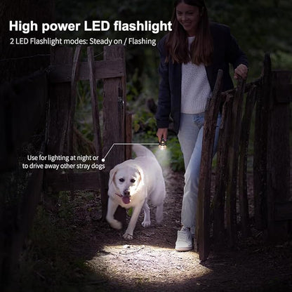2024 Ultrasonic Dog Bark Control Device - Gently Corrects Unwanted Behavior | Simple, Non-Confrontational Solution | Effective Long-Range Ultrasonic Technology | Alternative to Bark Collars