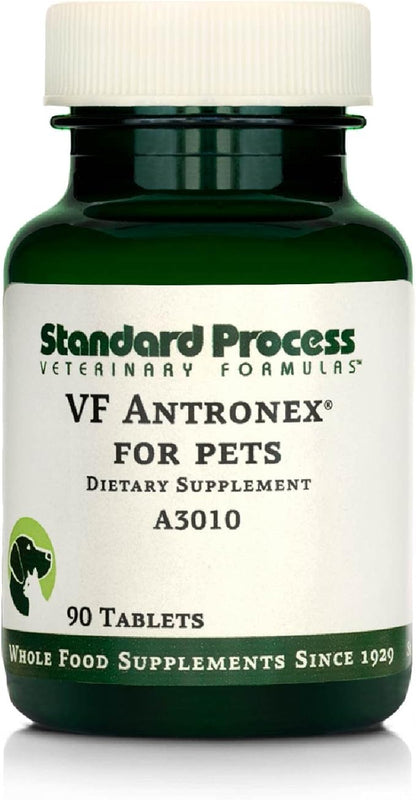 Standard Process - VF Antronex for Pets - Liver Support and Detox for Dogs and Cats - 90 Tablets