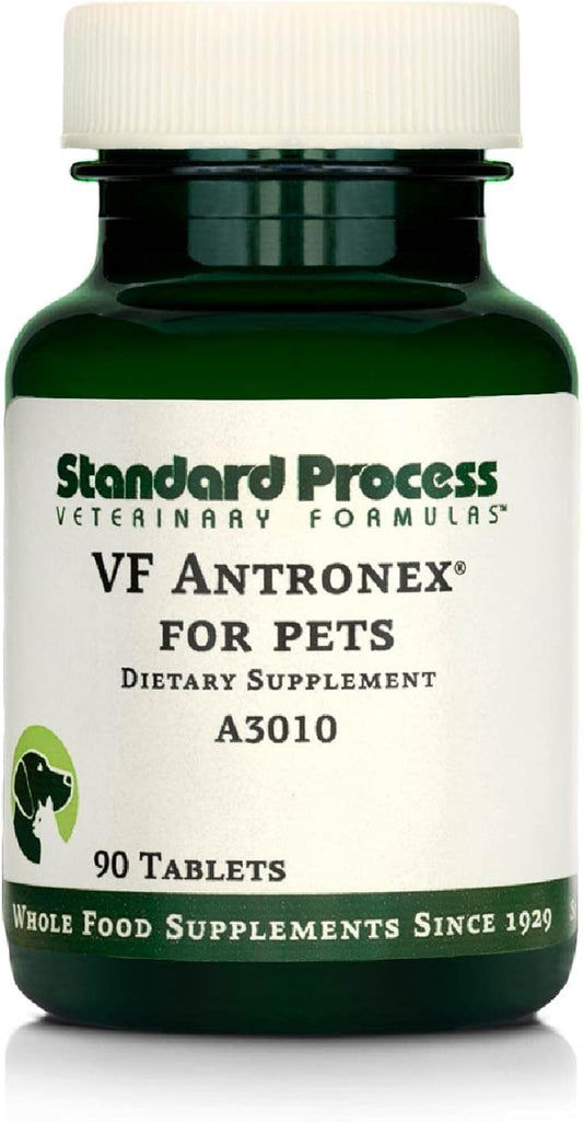 Standard Process - VF Antronex for Pets - Liver Support and Detox for Dogs and Cats - 90 Tablets