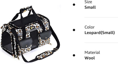 Pet Carrier Cat Carrier for Small Dogs, Dog Carrier, Cat Kennel, Airline Approved Dog Cat Pet Travel Carrier, Soft- Sided Pet Travel Carrier for Cats Dogs, Portable Foldable Pet Bag (Small)