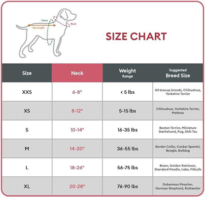KONG Max HD Ultra Durable Neoprene Padded Dog Collar (Large, Pink)