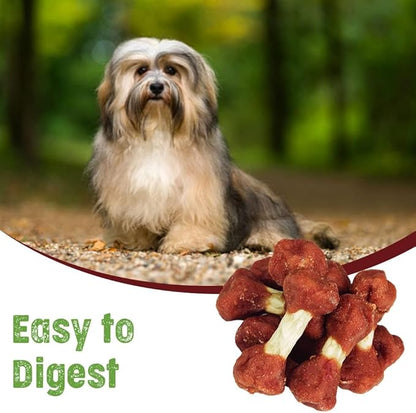 Duck Meat Bones (Pack of 3) - Duck Jerky Dog Treats - Made with Human-Grade, Real Duck & Ingredients - High Protein Duck Treats for Dogs - No Artificial Flavors & Preservatives (Duck Meat Bones)