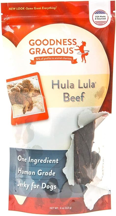 Goodness Gracious Human Grade Hula Lula Jerky for Dogs