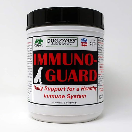 Dogzymes Immuno Guard Immunity Support with Live Beneficial Probiotics and Enzymes(2 pound)