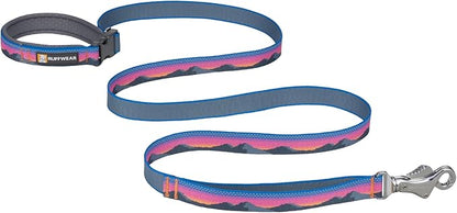 Ruffwear, Crag Dog Leash, Hand-Held or Waist-Worn Reflective with Traffic Handle, Alpine Dusk