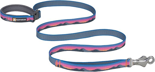 Ruffwear, Crag Dog Leash, Hand-Held or Waist-Worn Reflective with Traffic Handle, Alpine Dusk