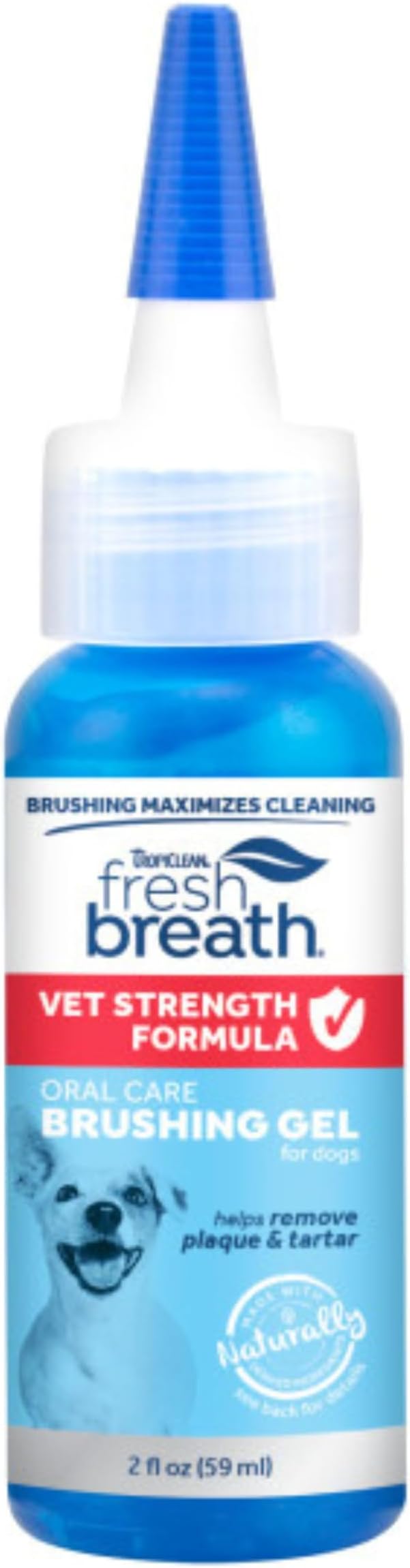 Fresh Breath Certified Wellness Collection Vet Strength Oral Care Kit for Small & Medium Dogs - Removes Plaque & Tartar - Freshens Bad Dog Breath - Teeth Cleaning Kit