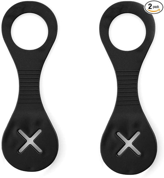 Dog Poop Bag Holder Leash Waste Carrier Holder Bicycle (2 Pack)