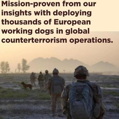 Ultimate Skin & Coat Dog Chews-3X Number of Chews-Advanced Daily, Omega 3, DHA, EPA-Dry Skin Soother - Mission-Proven Globally in Our Counterterrorism Work