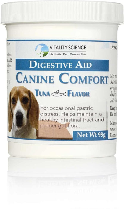 Canine Comfort for Dogs | Maintains a Healthy Intestinal Tract and Proper Gut Flora| Restores Gastric Distress | Helps with Vomiting and Diarrhea | 100% Additive Free, Beef 98g
