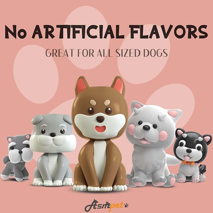ASMPET Dog Treats Chicken Wrapped Rawhide Sweet Potato Stick, Long Lasting Dog Chew Cowhide Treats Real Chicken Wrap Teeth Cleaning Dog Treats for Medium Large Dogs 6pcs
