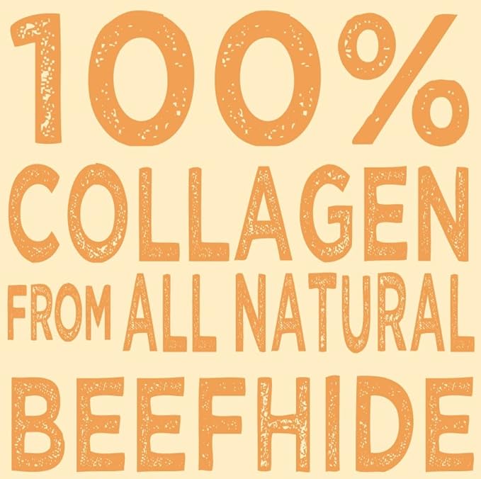 Pet Factory CareChewz Collagen 6-7" Skinny Braided Sticks Dog Chew Treats - Natural Flavor, 5 Count/1 Pack