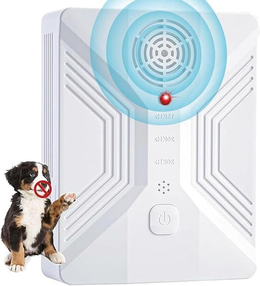 Anti Barking Device, Ultrasonic Bark Box wirh 3 Modes, Rechargeable Dog Bark Deterrent Devices Indoor & Outdoor, Dog Barking Stopper for Dogs Training & Behavior Aids