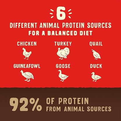Stella & Chewy's Wild Red Dry Dog Food Raw Coated High Protein Grain & Legume Free Puppy Prairie Recipe, 21 lb. Bag