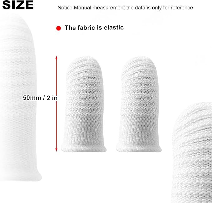 6 Pairs Pet Toothbrushes Finger Toothbrush Teeth Oral Cleaning Dental Care for Dog Cats Teeth Cleaning Washable Comfortable Durable Cotton and Nylon Toothbrush(12Pcs, White)