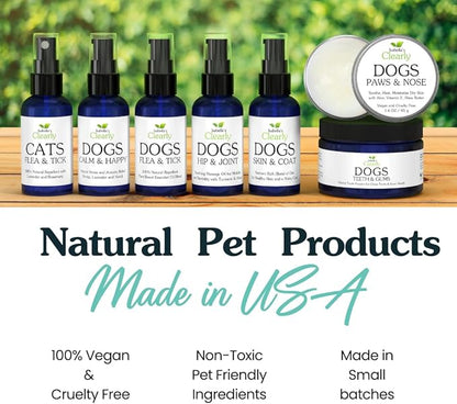 Natural SKIN & COAT Oil for Dogs | Skin Soother with Coconut, Almond and Olive Oils | Soothe Dry Skin, Allergies and Skin Irritation | Add Softness and Shine to a Dull Coat | Made in The USA