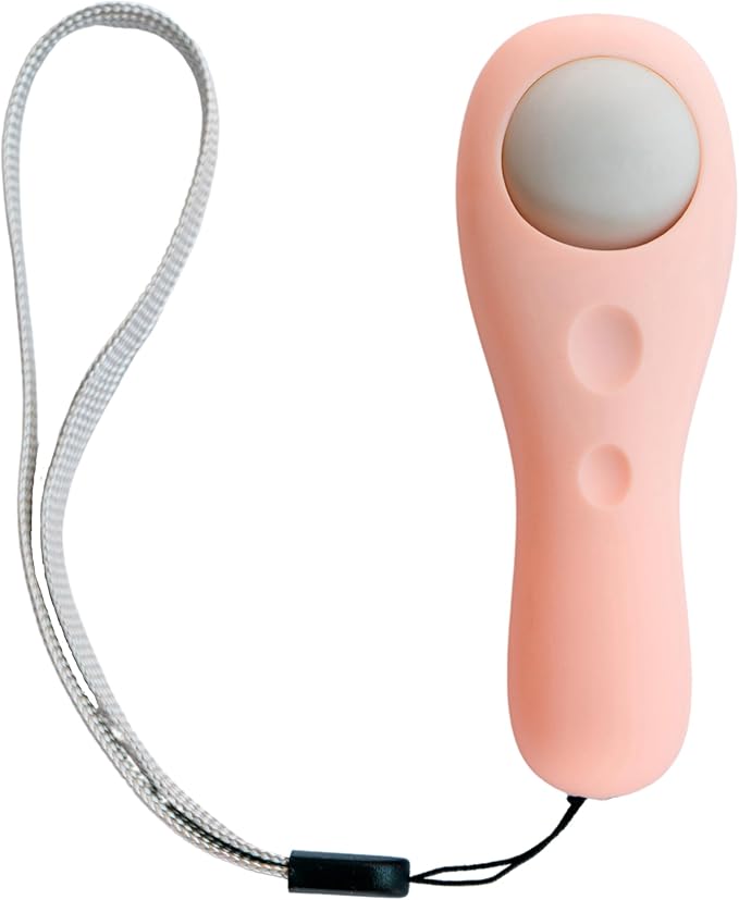 Premium Quality Cat & Dog Training Clicker with a Wrist Strap. Lightweight Unique Design, Effective Pet Training Tool for Cats or Puppies (Pink)