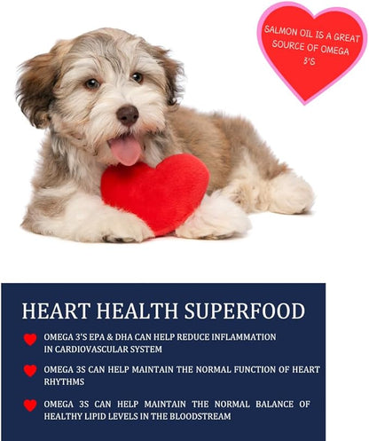 18oz Wild Alaskan Salmon Oil Formula for Dogs & Cats, a Balanced Blend of Pure Fish Oils with EPA and DHA from Wild-Caught Fish. Support for Skin & Coat, Joints, and Immune Health.