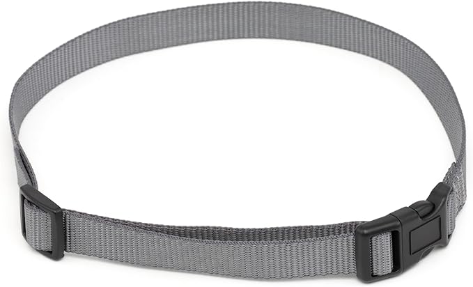 PetSafe 3/4 Replacement Collar Strap with no Holes, for PetSafe Bark, Wireless Fence, In-Ground Fence and Pawz Away Collars, Grey