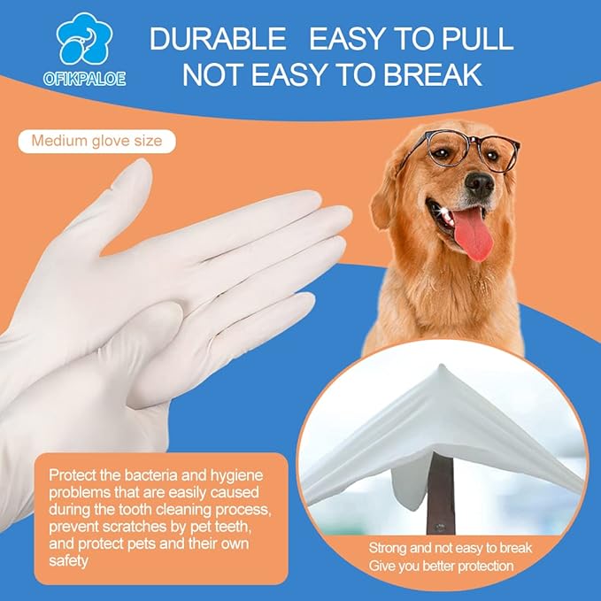 Dog Teeth Scaler, Double Headed Spatula, Stainless Steel, Tartar Remover Pet Teeth Cleaning Tool for Dogs and Cats (7pcs)