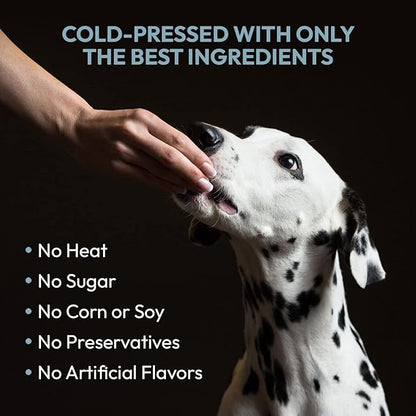 Gnawty Bites Allerg-Ease - Immunity Support Probiotics for Dogs with Kelp, Colostrum, & Bee Pollen - Dog Allergy Relief for Small to Large Breeds - 120 Soft Dog Allergy Chews (264 G)