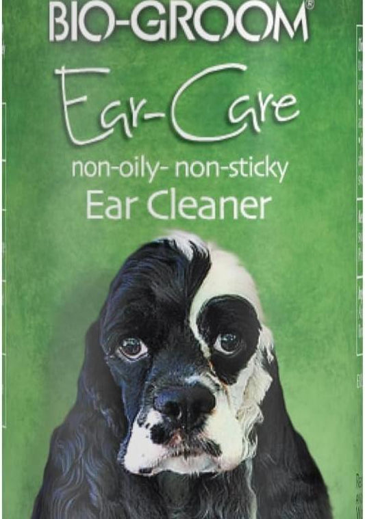 Bio-Groom Ear-Care Dog Ear Cleaner – Dog Ear Care, Cruelty-Free, Made in USA, Dog Ear Drops, Gentle Wax Remover, Pet Ear Cleaner for Dogs and Cats – 8 fl oz 1-Pack