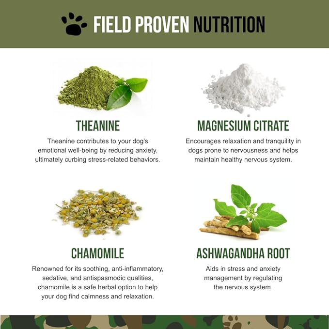 Operation Good Boy - SRE: Calming Supplement for Pets - 90 Count Soft Chews - 12.7oz - Alleviates Anxiety and Promotes Relaxation - Made Natural Ingredients - Veteran Owned
