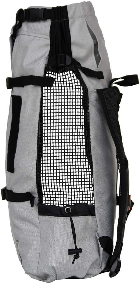 K9 Sport Sack | Dog Carrier Adjustable Backpack (Medium, Air 2 - Charcoal Grey)
