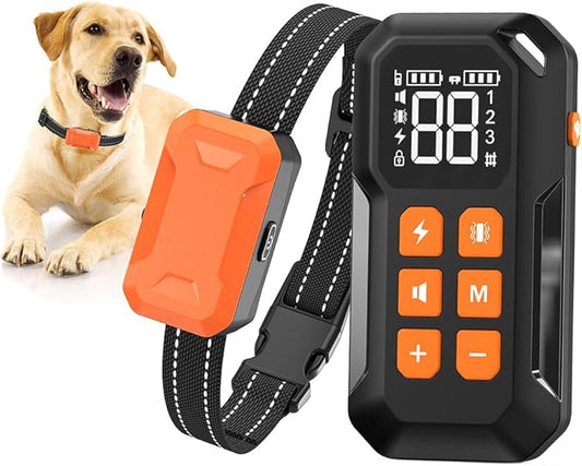 Wireless Dog Fence System,Electric Fence for Dog,Dog Training Collar with Remote,Dog Training & Behavior Aids shock collar,Rechargeable,Waterproof.