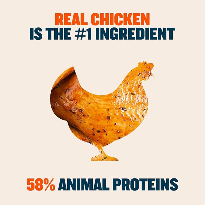 Bully Max Instant Fresh Wet Dog Food - Nutrient-Rich Dehydrated Raw Dog Food with Natural Chicken Recipe - 15 oz Pouch, Wet Dog Food Alternative - Makes 2.5 lbs. of Wet Food
